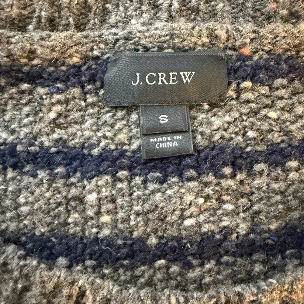 J Crew Men’s Donegal Striped Wool Sweater